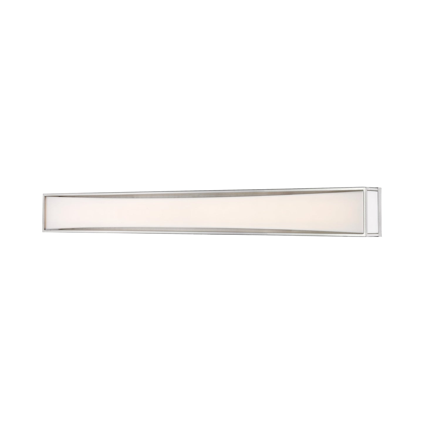 Baden LED Bath Vanity Light in Brushed Nickel (46-Inch).