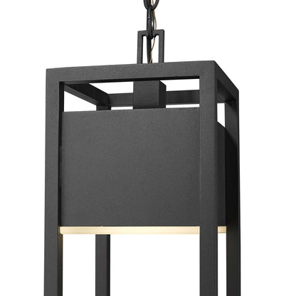 Barwick Outdoor LED Pendant Light in Detail.