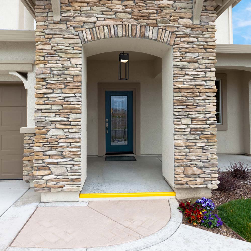 Barwick Outdoor LED Pendant Light in Outside Area.