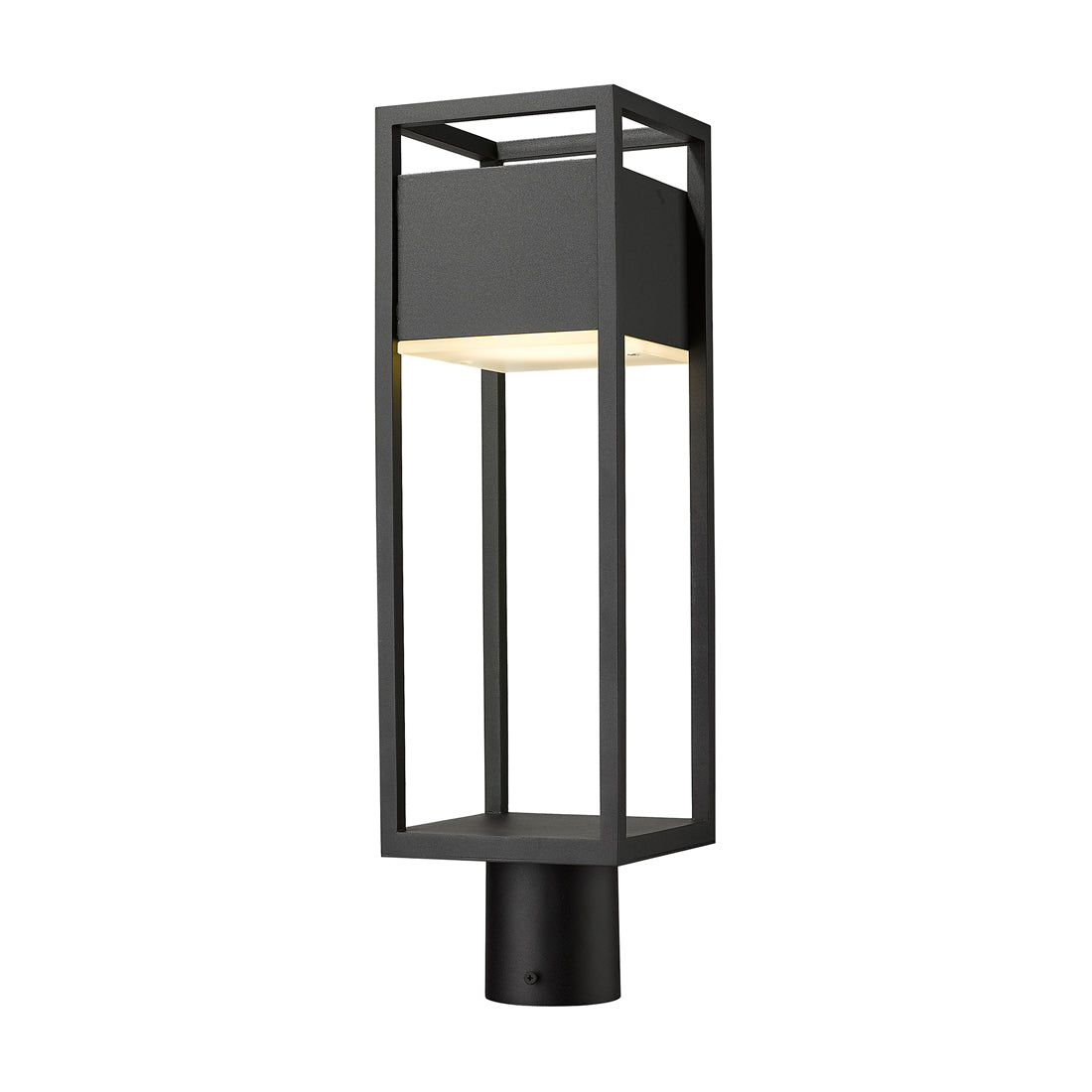 Barwick Outdoor LED Post Light (Round Post Mount/6.13-Inch).