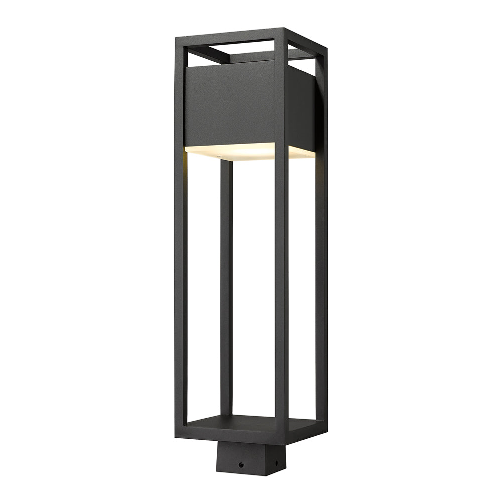 Barwick Outdoor LED Post Light (Square Post Mount/7-Inch).