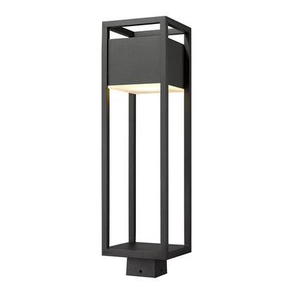 Barwick Outdoor LED Post Light (Square Post Mount/7-Inch).