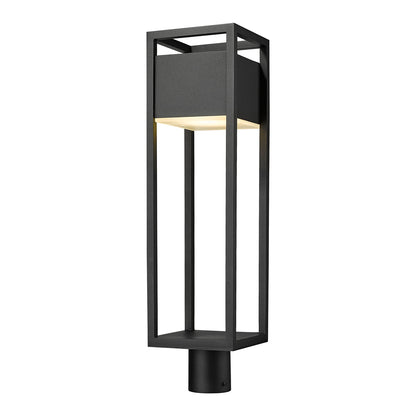 Barwick Outdoor LED Post Light (Round Post Mount /7-Inch).