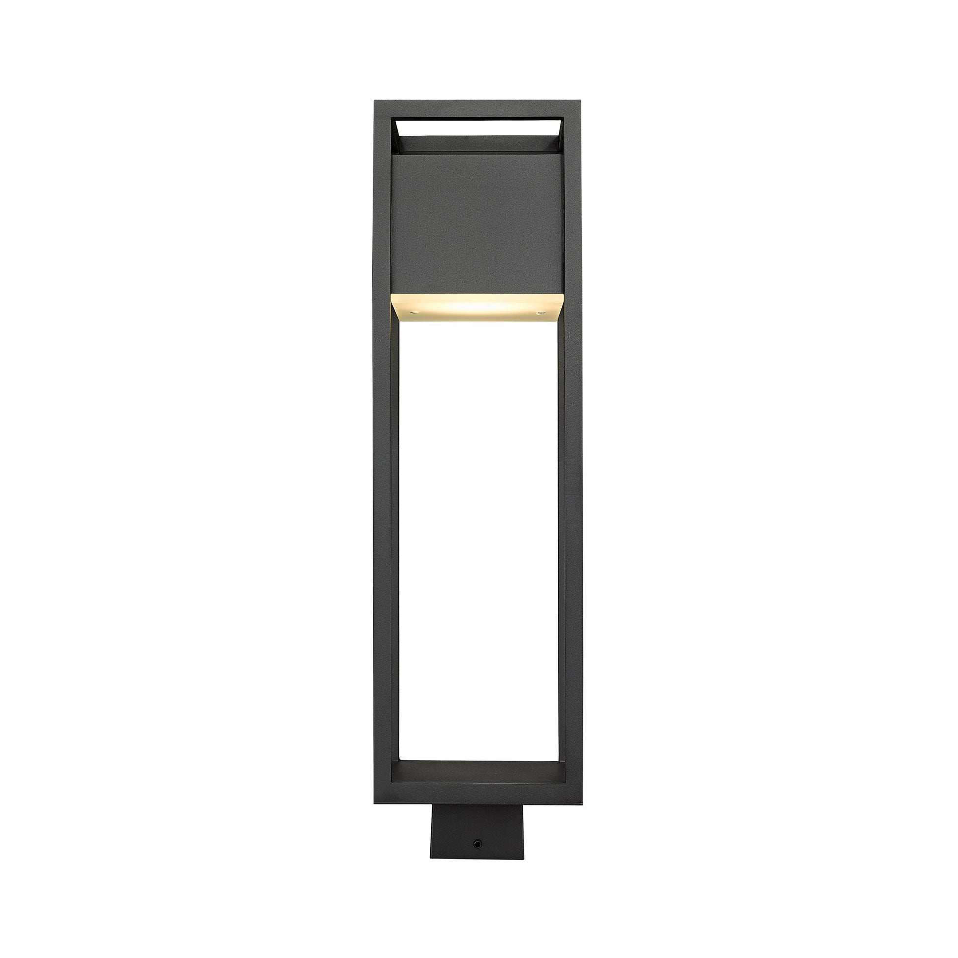Barwick Outdoor LED Post Light in Detail.