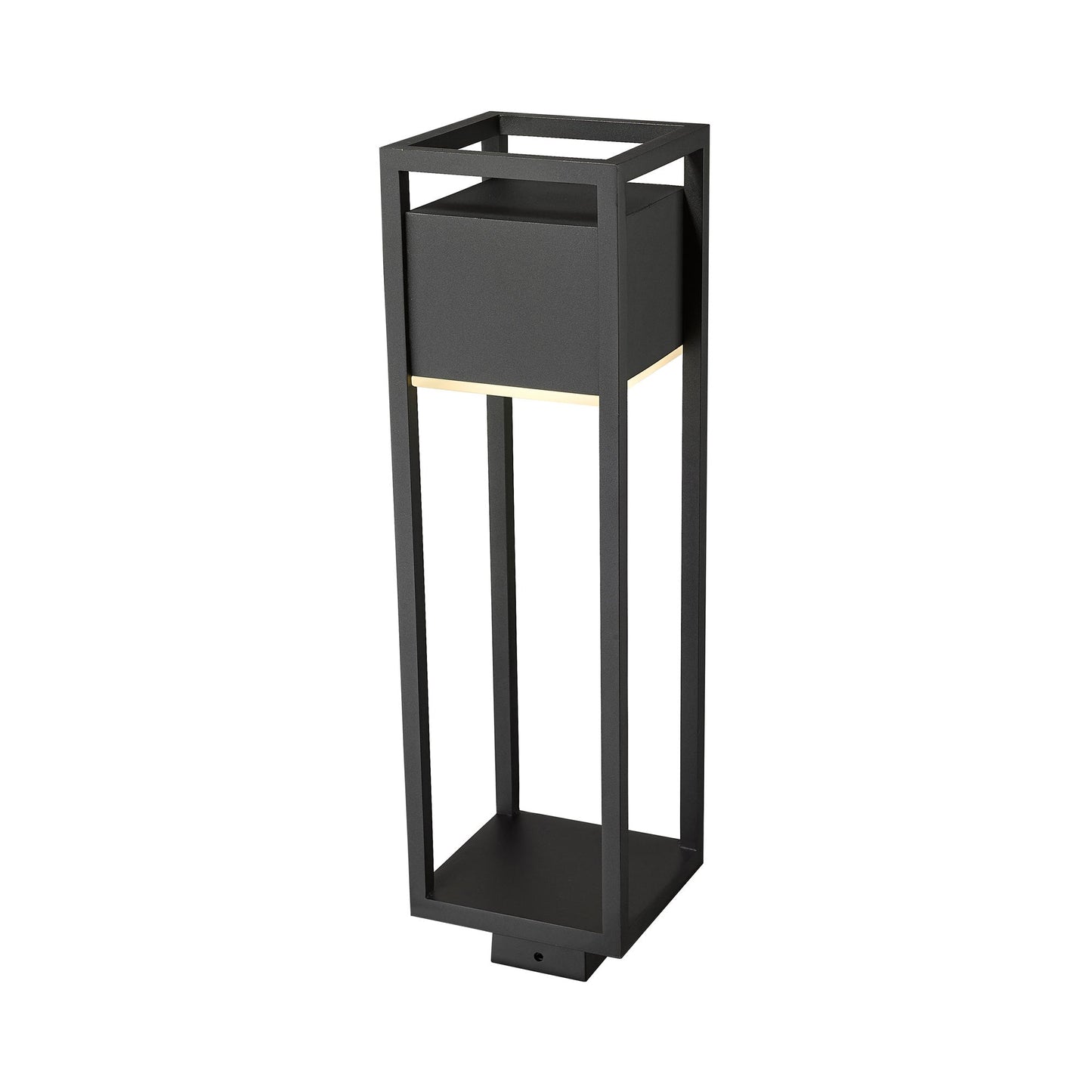 Barwick Outdoor LED Post Light in Detail.