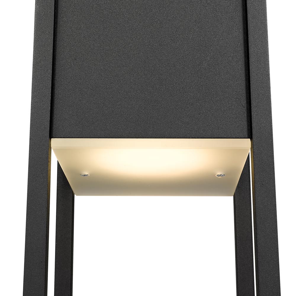 Barwick Outdoor LED Post Light in Detail.