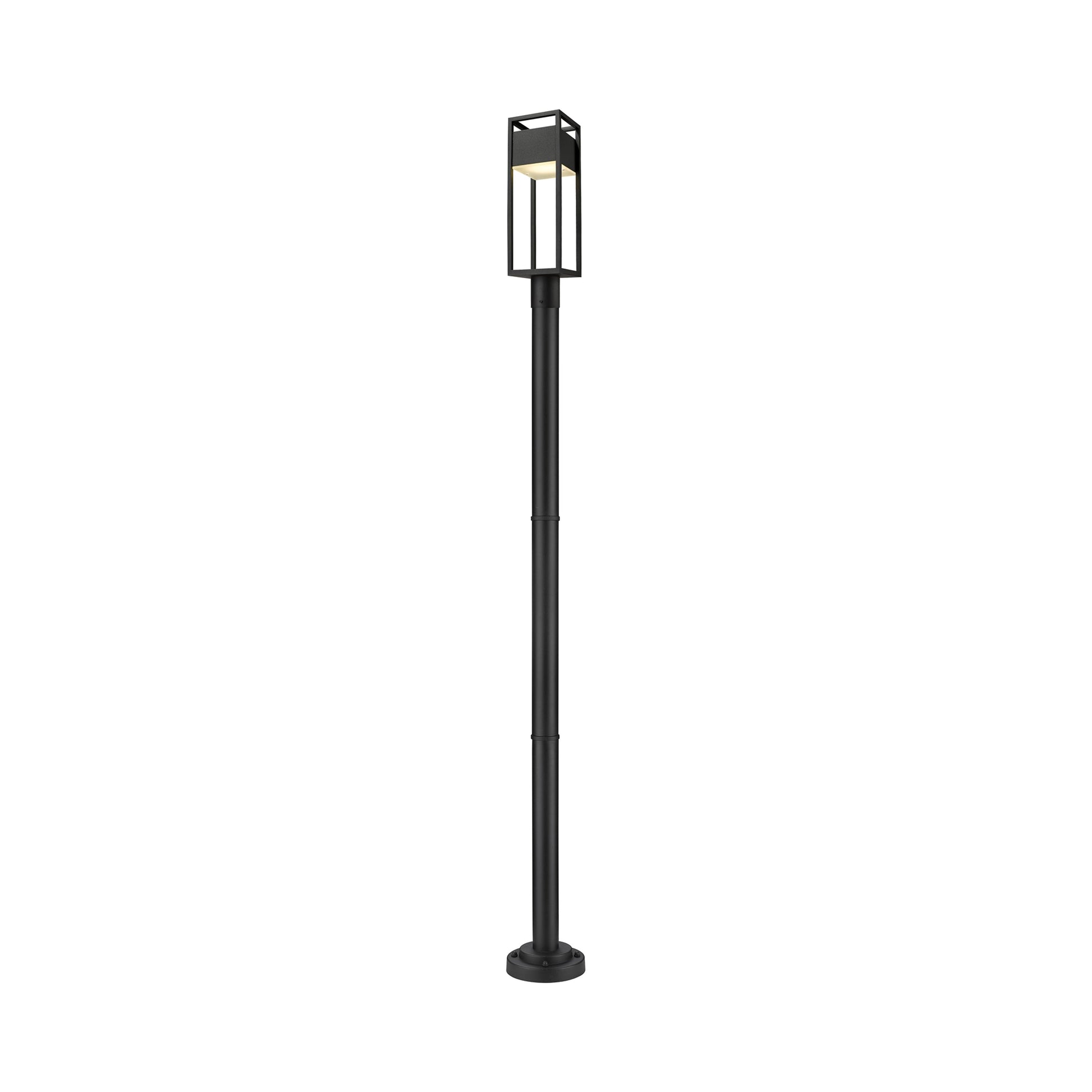 Barwick Round Outdoor LED Post Light (95-Inch).