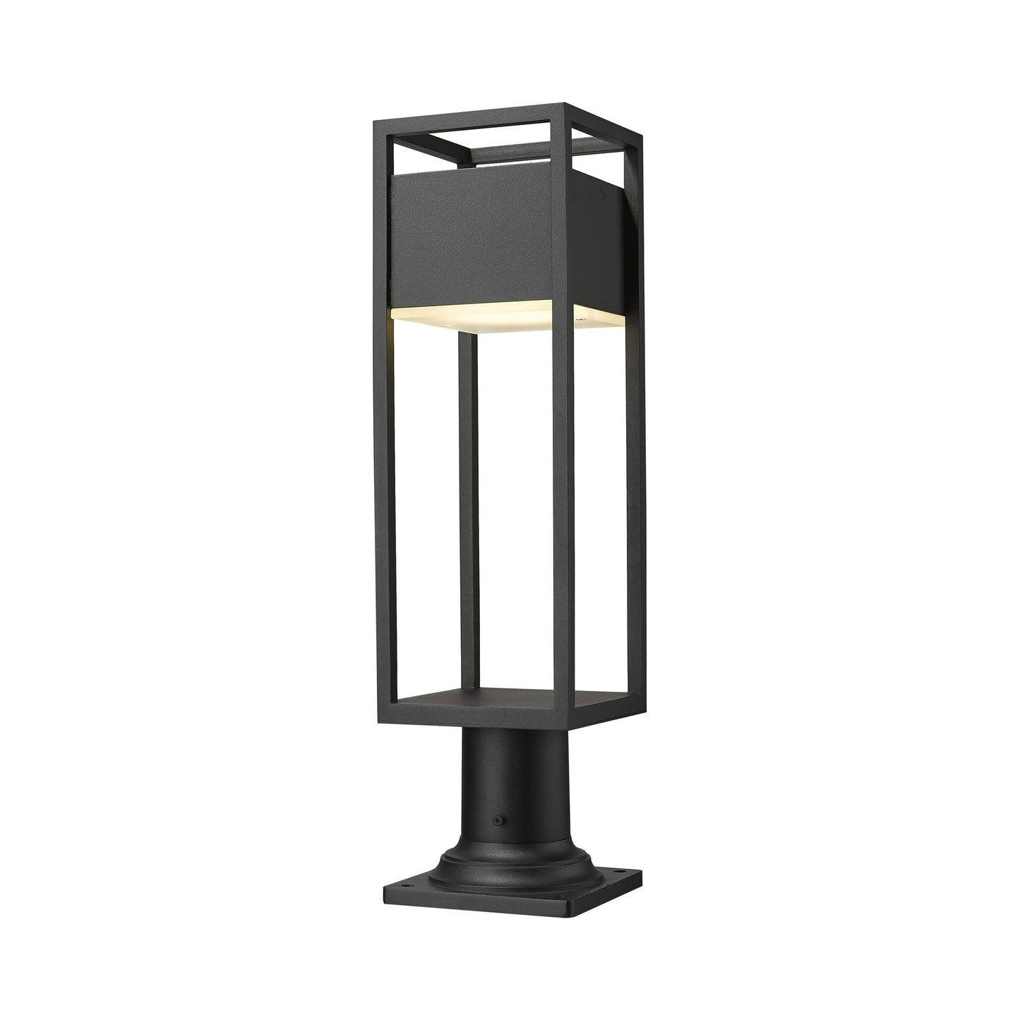 Barwick Round Outdoor Pier Mount Light (23.25-Inch).