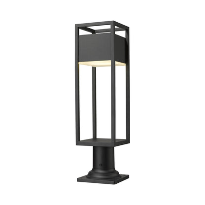 Barwick Round Outdoor Pier Mount Light (23.25-Inch).