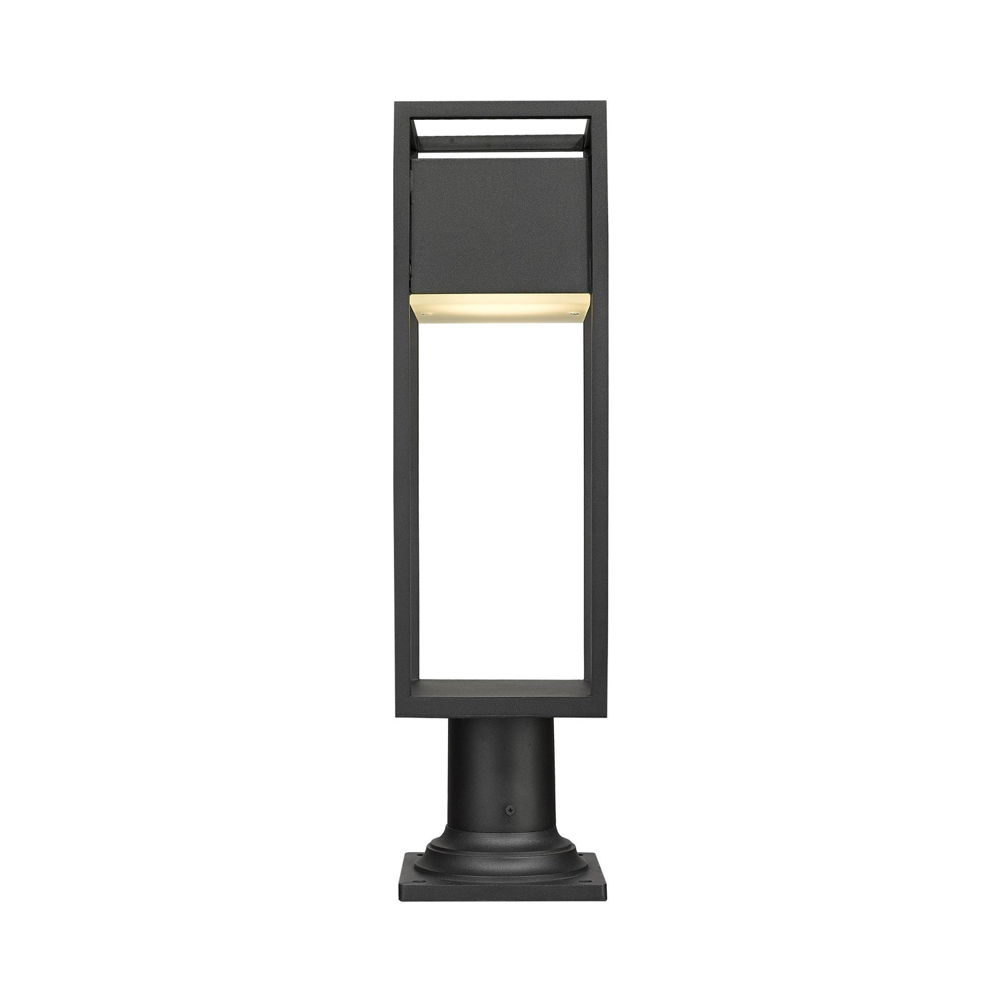 Barwick Round Outdoor Pier Mount Light.