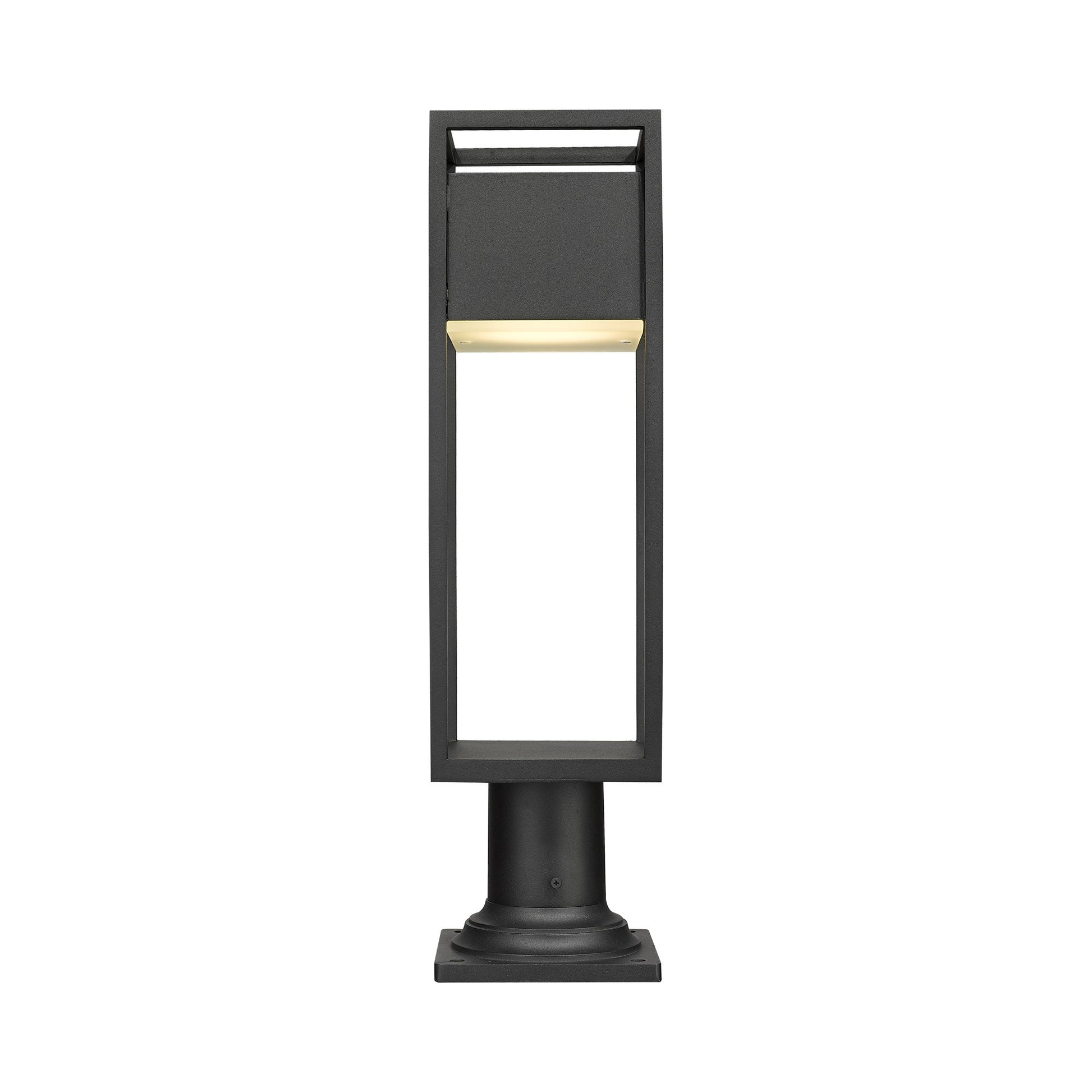 Barwick Round Outdoor Pier Mount Light.
