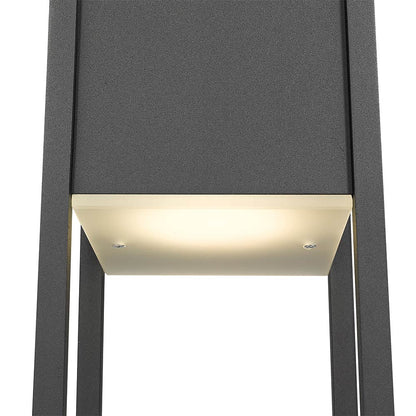 Barwick Round Outdoor Pier Mount Light in Detail.