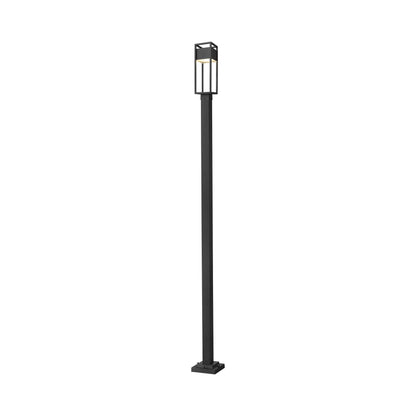Barwick Square Outdoor LED Post Light (113.75-Inch).