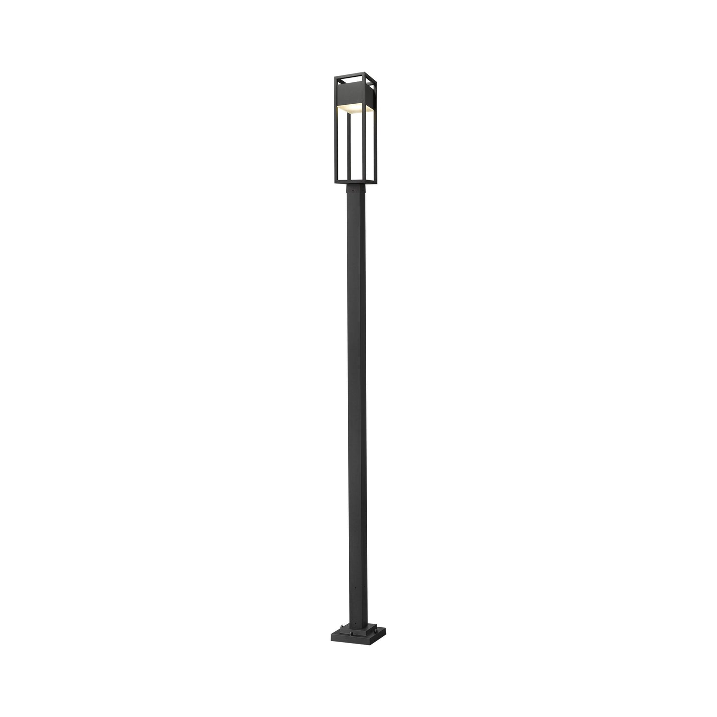 Barwick Square Outdoor LED Post Light (119.75-Inch).