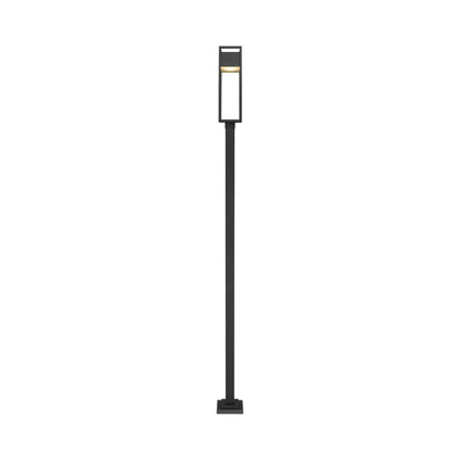 Barwick Square Outdoor LED Post Light in Detail.