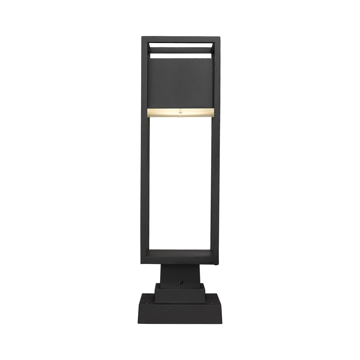 Barwick Square Outdoor Pier Mount Light.