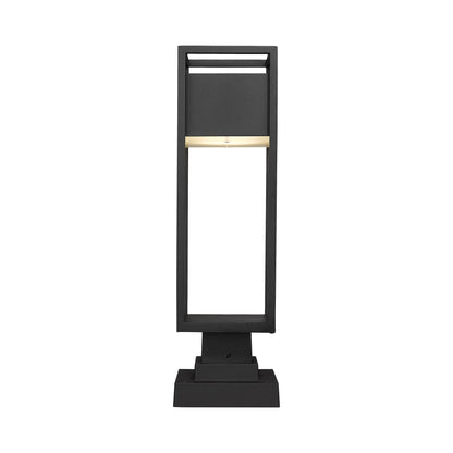 Barwick Square Outdoor Pier Mount Light.