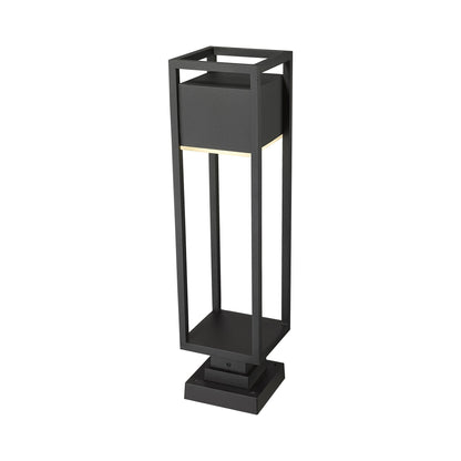 Barwick Square Outdoor Pier Mount Light in Detail.
