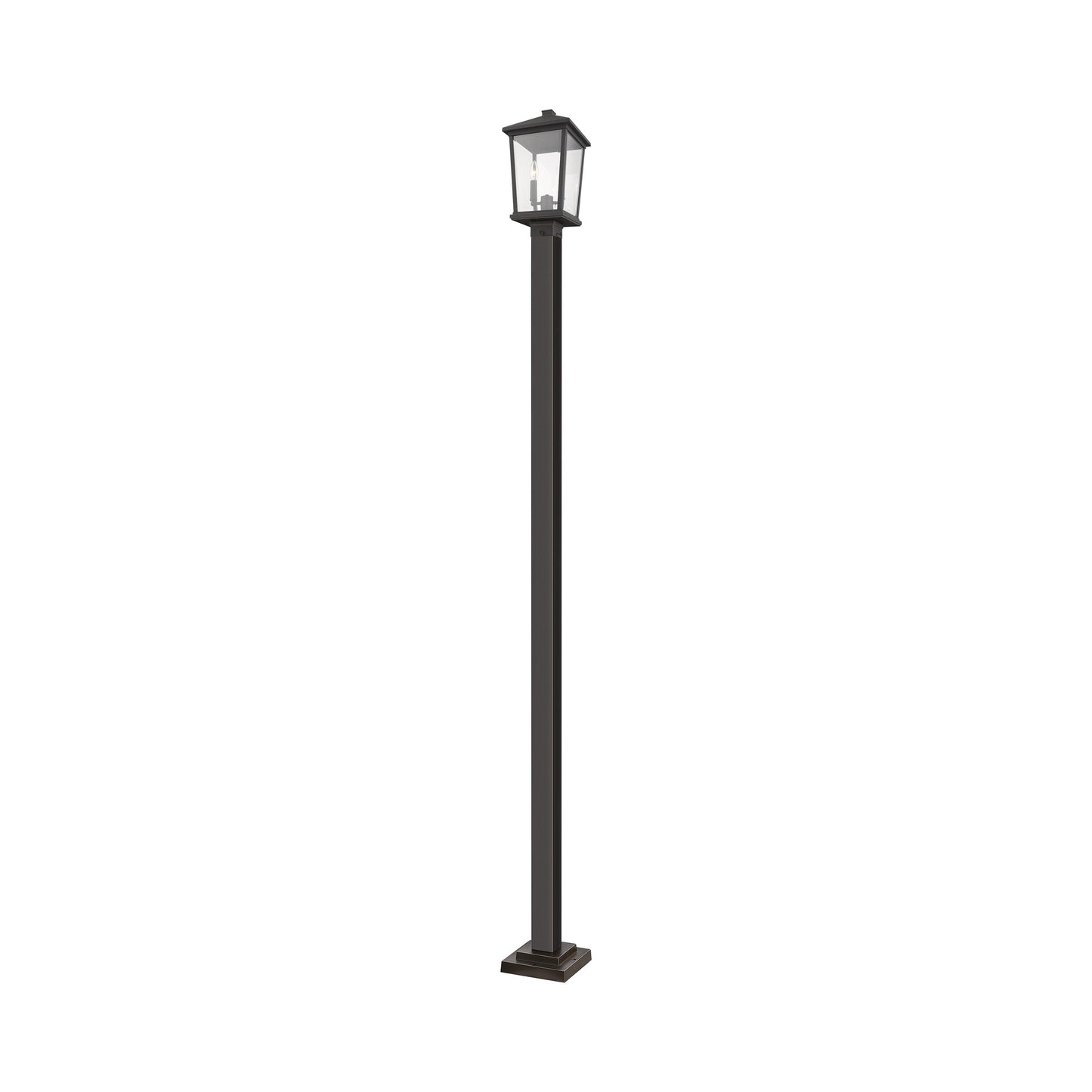 Beacon 536P Outdoor Post Light in Oil Rubbed Bronze (104.5-Inch).