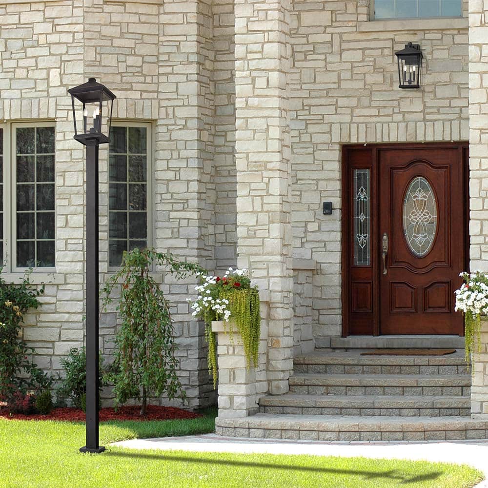 Beacon 536P Outdoor Post Light in Outside Area.