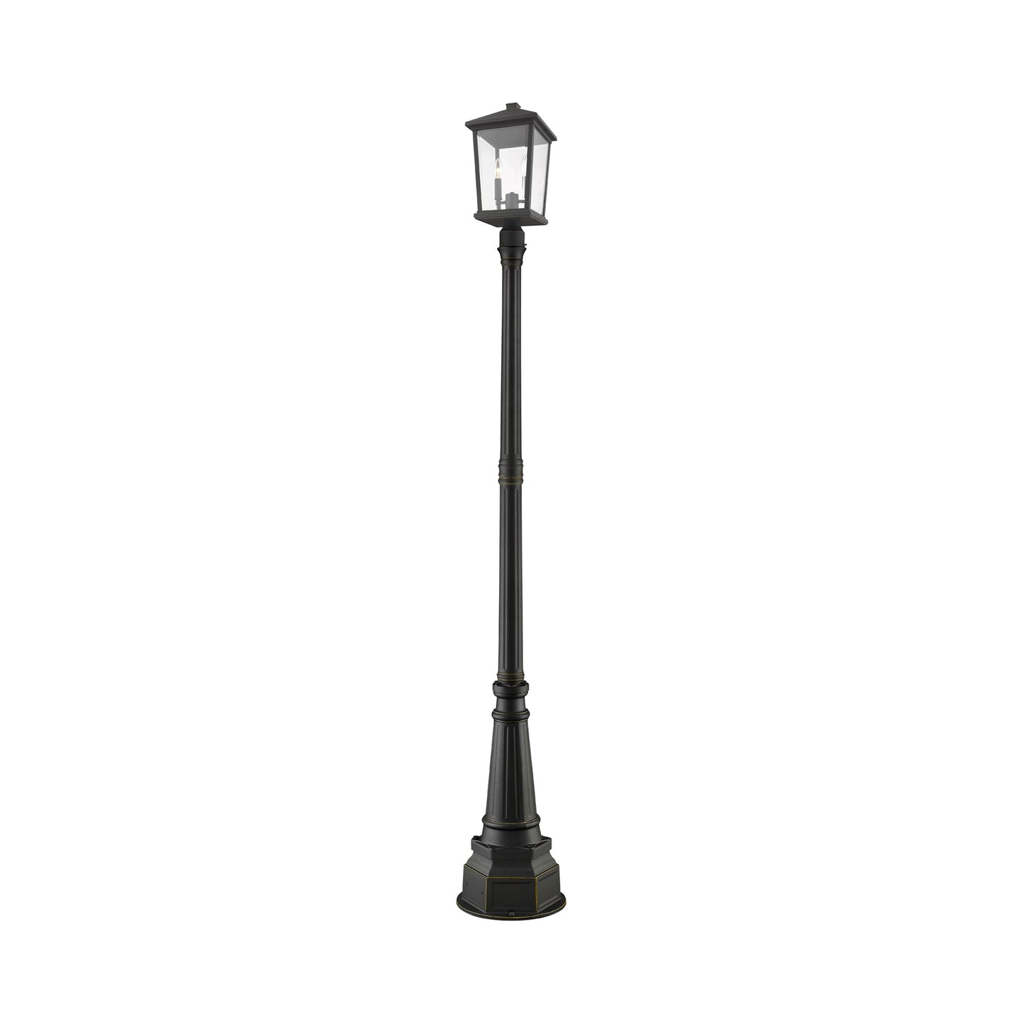 Beacon 564P Outdoor Post Light in Oil Rubbed Bronze (93.75-Inch).