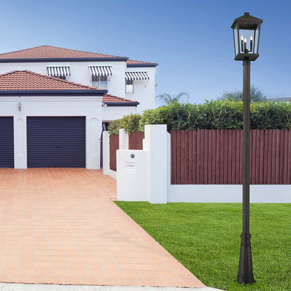 Beacon 564P Outdoor Post Light in Outside Area.