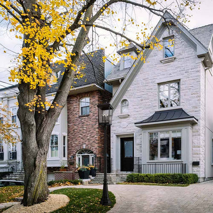 Beacon 564P Outdoor Post Light in Outside Area.