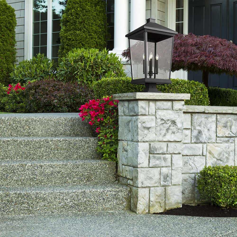 Beacon 568S Outdoor Pier Mount Light in Outside Area.