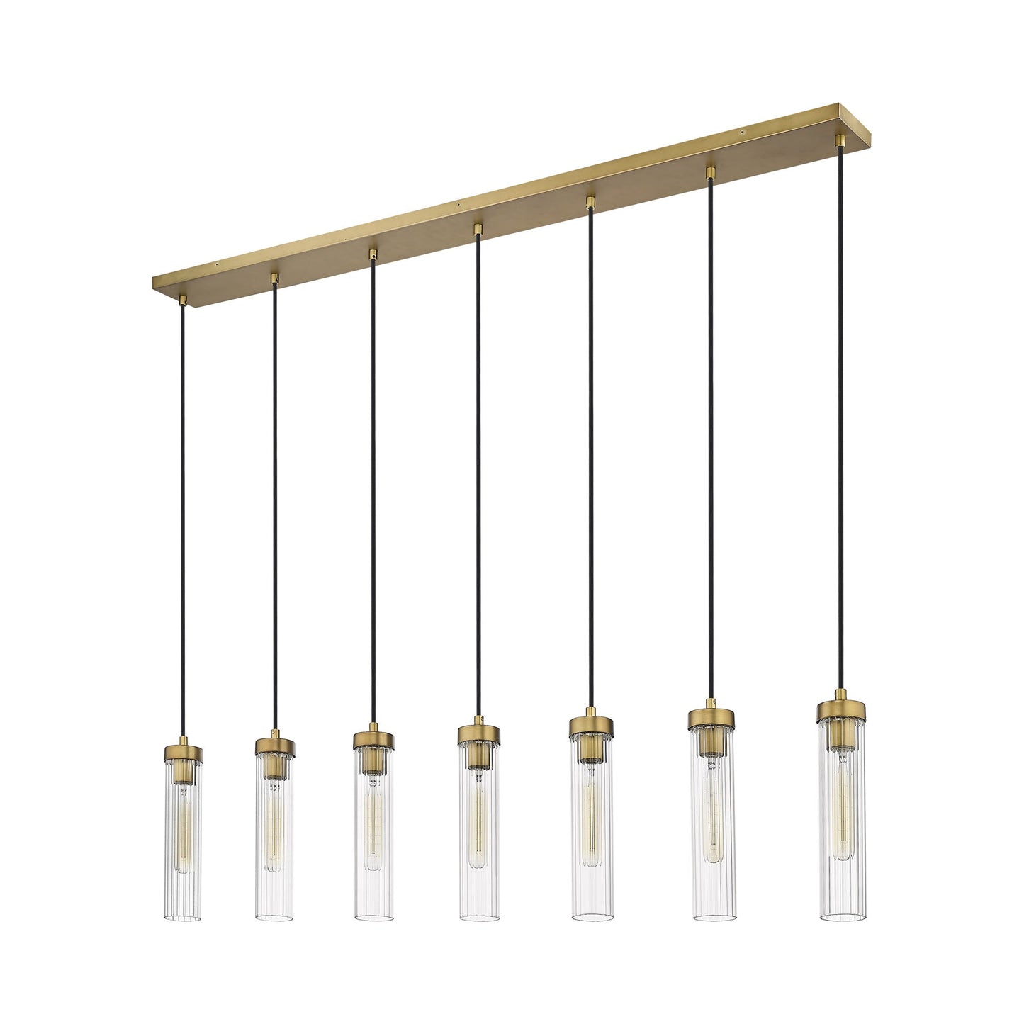 Beau 740P Linear Chandelier in Detail.