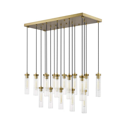 Beau 740P Linear Chandelier in Detail.