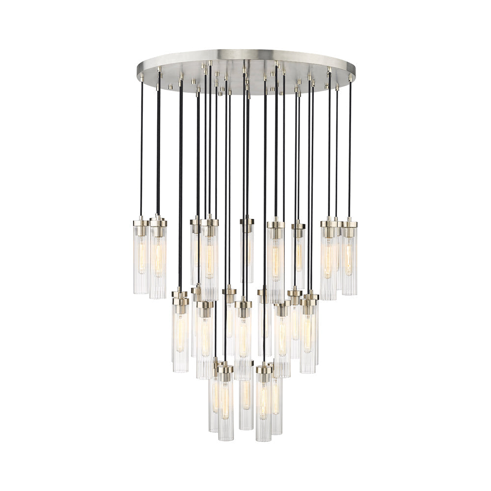 Beau Round Chandelier in Detail.
