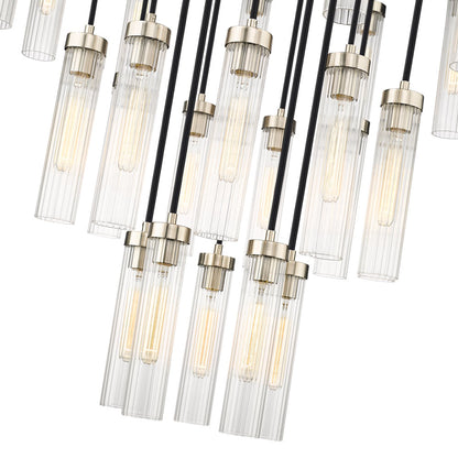 Beau Round Chandelier in Detail.