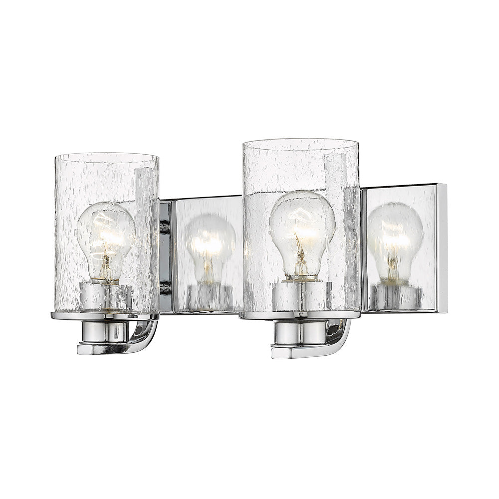 Beckett Bath Vanity Light in Chrome (2-Light).