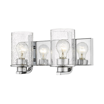 Beckett Bath Vanity Light in Chrome (2-Light).