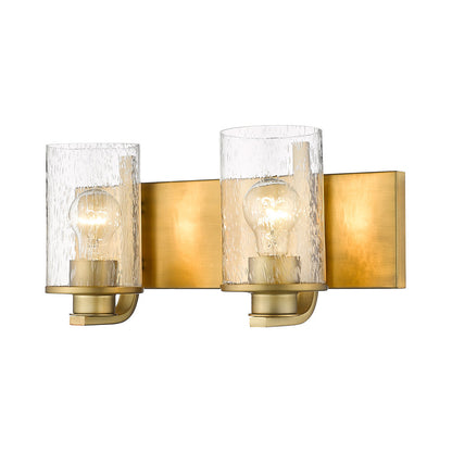 Beckett Bath Vanity Light in Olde Brass (2-Light).