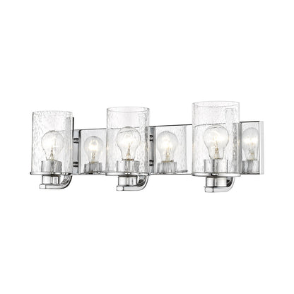 Beckett Bath Vanity Light in Chrome (3-Light).