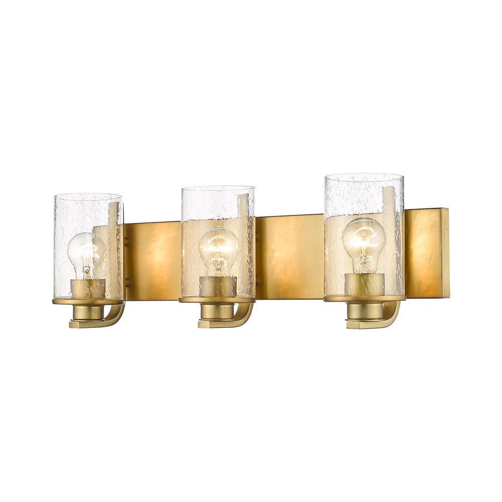 Beckett Bath Vanity Light in Olde Brass (3-Light).