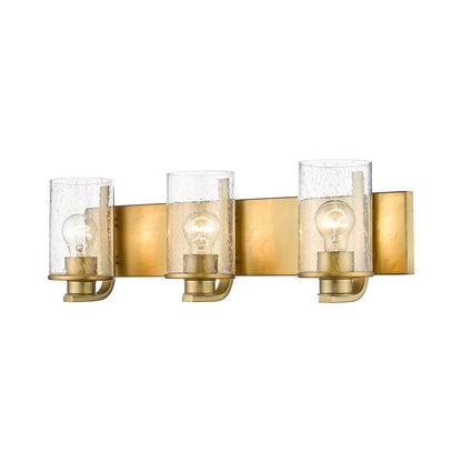 Beckett Bath Vanity Light in Olde Brass (3-Light).