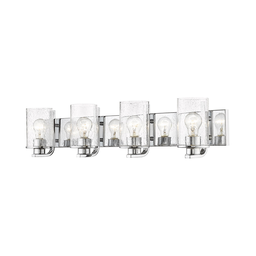Beckett Bath Vanity Light in Chrome (4-Light).