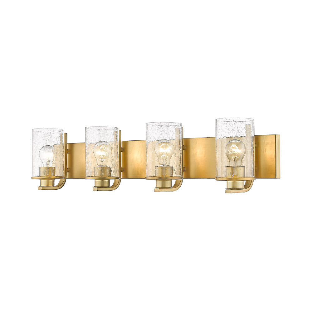 Beckett Bath Vanity Light in Olde Brass (4-Light).