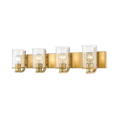 Beckett Bath Vanity Light in Olde Brass (4-Light).