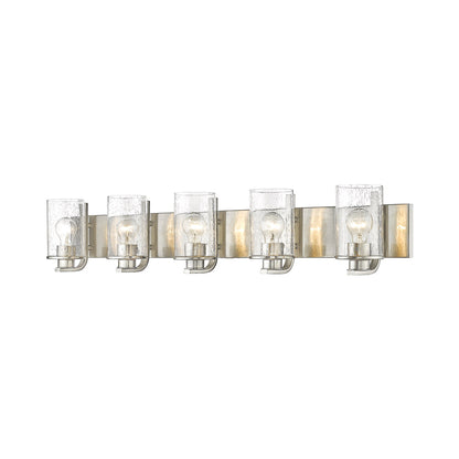 Beckett Bath Vanity Light in Brushed Nickel (5-Light).