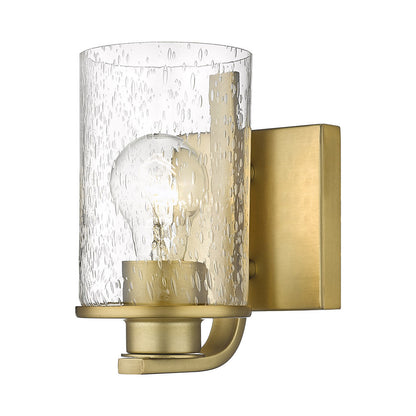 Beckett Bath Wall Light in Olde Brass.