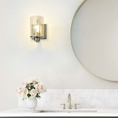 Beckett Bath Wall Light in bathroom.