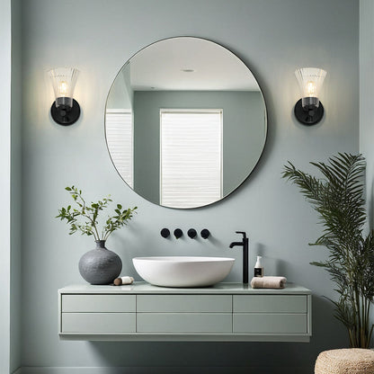 Belle Wall Light in bathroom.