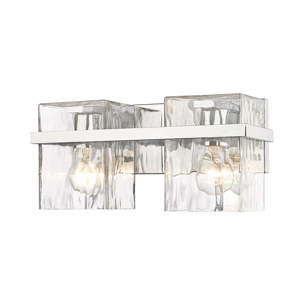 Bennington Bath Vanity Light in Chrome (2-Light).