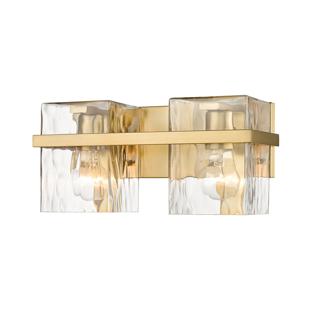 Bennington Bath Vanity Light in Modern Gold (2-Light).