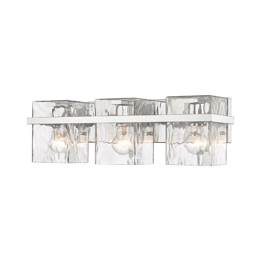 Bennington Bath Vanity Light in Chrome (3-Light).