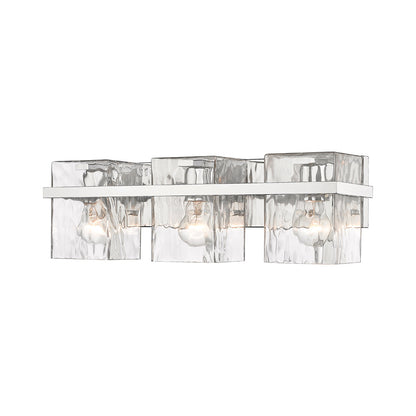 Bennington Bath Vanity Light in Chrome (3-Light).
