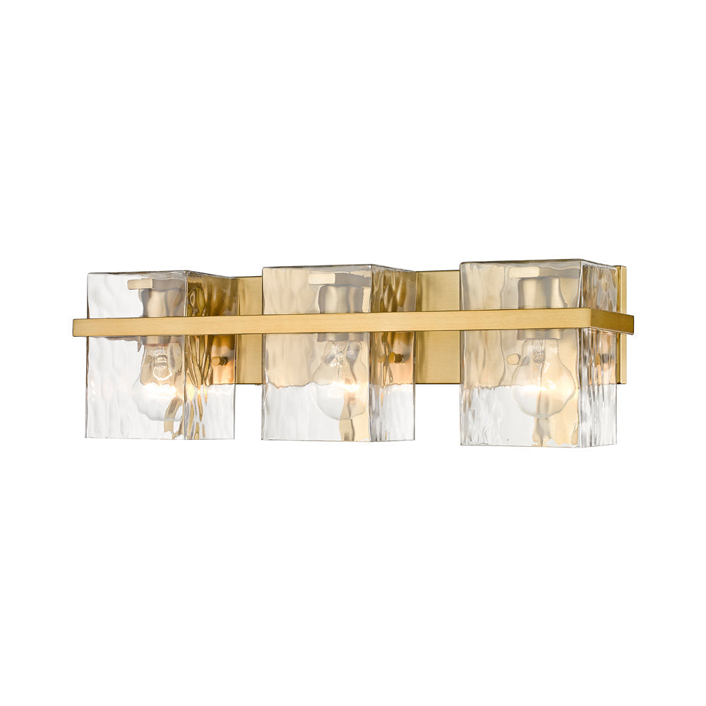 Bennington Bath Vanity Light in Modern Gold (3-Light).